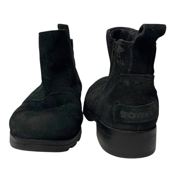 SOREL Girl’s Waterproof Suede Ankle Pull-On Booties 1Y - Picture 2 of 10